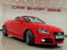USED 2012 12 AUDI TT 2.0 TFSI (211 PS) S LINE BLACK EDITION 2DR ROADSTER CONVERTIBLE (S/S) + LEATHER / ALCANTARA SPORT SEATS + BOSE + RADIO- 6 DISC CD MULTICHANGER + Bi-XENONS / L.E.D.S + REVERSE PARK AID + 19S 19S+LEATHER / ALCANTARA+BOSE+RADIO-6 CD MULTICHANGER