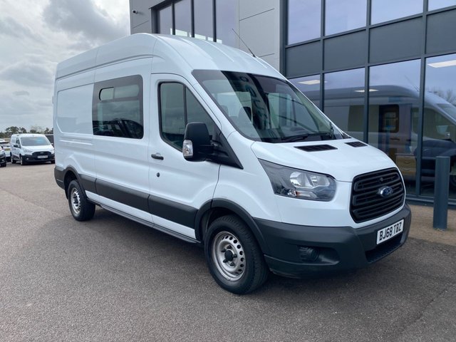 2018 68 Ford Transit 2.0 350 L3 H3 130PS MESS VAN HIGH ROOF 