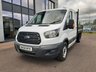 USED 2018 68 FORD TRANSIT 2.0 350 L3 130PS TIPPER -TOWBAR EURO 6  ULEZ FREE  - TOW BAR