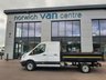 USED 2018 68 FORD TRANSIT 2.0 350 L3 130PS TIPPER -TOWBAR EURO 6  ULEZ FREE  - TOW BAR