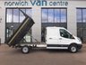 USED 2018 68 FORD TRANSIT 2.0 350 L3 130PS TIPPER -TOWBAR EURO 6  ULEZ FREE  - TOW BAR