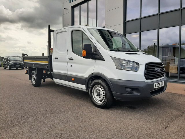 2018 68 Ford Transit 2.0 350 L3 130PS TIPPER -TOWBAR