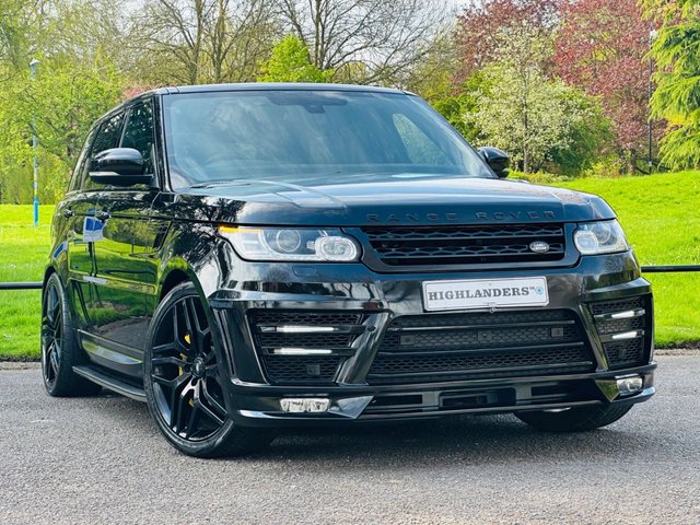 2016 16 Land Rover Range Rover Sport 3.0 SDV6 HSE LUMMA KIT PAN ROOF SAT NAV REAR CAMERA 22