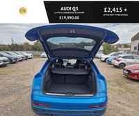 USED 2017 17 AUDI Q3 1.4 TFSI S LINE EDITION 5d 148 BHP Stunning Utopia blue Q3 Automatic