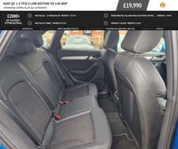 USED 2017 17 AUDI Q3 1.4 TFSI S LINE EDITION 5d 148 BHP Stunning Utopia blue Q3 Automatic