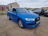 USED 2017 17 AUDI Q3 1.4 TFSI S LINE EDITION 5d 148 BHP Stunning Utopia blue Q3 Automatic