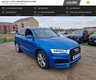 USED 2017 17 AUDI Q3 1.4 TFSI S LINE EDITION 5d 148 BHP Stunning Utopia blue Q3 Automatic