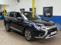 USED 2020 20 MITSUBISHI OUTLANDER 2.0 EXCEED 5d 148 BHP 7 SEATS SAT NAV LEATHER REAR VIEW CAMERA CRUISE CONTROL 1 OWNER MITSUBISHI WARRANTY TILL MARCH 2025