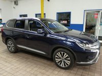 USED 2020 20 MITSUBISHI OUTLANDER 2.0 EXCEED 5d 148 BHP 7 SEATS SAT NAV LEATHER REAR VIEW CAMERA CRUISE CONTROL 1 OWNER MITSUBISHI WARRANTY TILL MARCH 2025