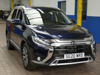 USED 2020 20 MITSUBISHI OUTLANDER 2.0 EXCEED 5d 148 BHP 7 SEATS SAT NAV LEATHER REAR VIEW CAMERA CRUISE CONTROL 1 OWNER MITSUBISHI WARRANTY TILL MARCH 2025