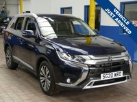 USED 2020 20 MITSUBISHI OUTLANDER 2.0 EXCEED 5d 148 BHP 7 SEATS SAT NAV LEATHER REAR VIEW CAMERA CRUISE CONTROL 1 OWNER MITSUBISHI WARRANTY TILL MARCH 2025