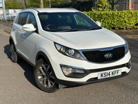 USED 2014 14 KIA SPORTAGE 1.7 CRDI WHITE EDITION ISG 5d 114 BHP 