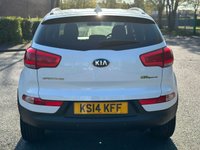 USED 2014 14 KIA SPORTAGE 1.7 CRDI WHITE EDITION ISG 5d 114 BHP 