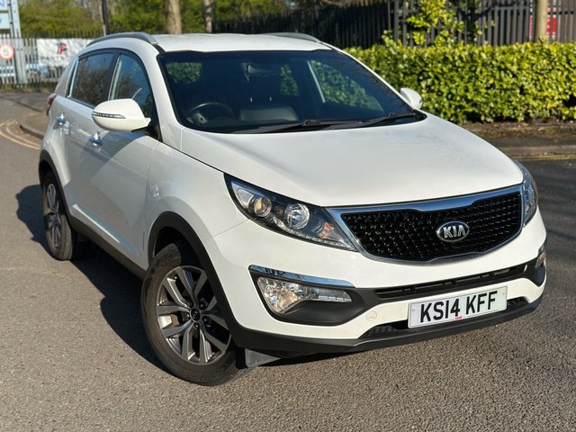 2014 14 Kia Sportage 1.7 CRDI WHITE EDITION ISG 5d 114 BHP