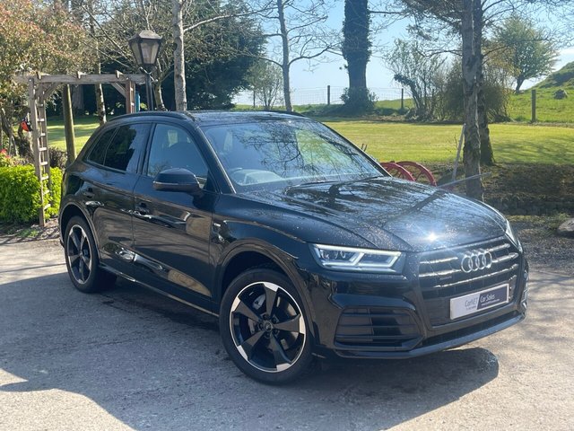 2019 19 Audi Q5 2.0L TDI QUATTRO BLACK EDITION 5d 188 BHP