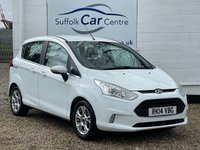 USED 2014 14 FORD B-MAX 1.6 ZETEC 5d 104 BHP www.suffolkcarcentre.co.uk - Located at Lowestoft