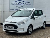 USED 2014 14 FORD B-MAX 1.6 ZETEC 5d 104 BHP www.suffolkcarcentre.co.uk - Located at Lowestoft