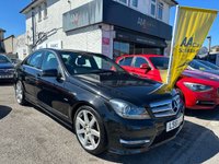 USED 2011 61 MERCEDES-BENZ C-CLASS 2.1 C220 CDI BLUEEFFICIENCY SPORT ED125 4d 170 BHP GOOD CLEAN CONDITION THROUGHOUT, SPORT EDITION 125, GOOD MPG, AUTO DIESEL, METALLIC BLACK, 18 INCH ALLOYS, FULL LEATHER INTERIOR, FRONT AND REAR PARKING SENSORS, AUTOMATIC LIGHTS AND WIPERS, ELECTRIC WINDOWS AND POWER FOLDING MIRRORS, SAT NAV, USB, MULTI FUNCTION STEERING WHEEL, PADDLE SHIFT GEARBOX OPTION, DUAL CLIMATE CONTROL/ AIR CON, HEATED FRONT SEATS, ISOFIX, BRUSHED ALUMINIUM INLAYS, ECO MODE, BLUETOOTH, REMOTE CENTRAL LOCKING AND 2 KEYS.