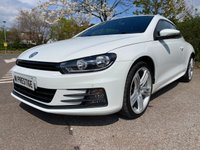 USED 2016 16 VOLKSWAGEN SCIROCCO 2.0 R LINE TDI BLUEMOTION TECHNOLOGY 2d 150 BHP SATNAV-HEATED SEATS-PRIVACY GLASS