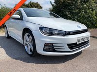 USED 2016 16 VOLKSWAGEN SCIROCCO 2.0 R LINE TDI BLUEMOTION TECHNOLOGY 2d 150 BHP SATNAV-HEATED SEATS-PRIVACY GLASS