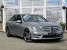 USED 2012 62 MERCEDES-BENZ C-CLASS 2.1 C250 CDI BLUEEFFICIENCY SPORT 4d 202 BHP Finished in  PALLADIUM SILVER with contrasting EBONY PART LEATHER seats. This dynamic looking saloon has some great extras. It is sporty and agile and great fun to drive. Features include, Sat Nav, B/Tooth, Electric Seats, Cruise Control, Power Folding Door Mirrors, Front and Rear Park Sensors, 18" Alloys and much more. Dealer serviced at 11375 miles, 19390 miles, 23804 miles, 32668 miles, 45088 miles and on arrival at 100865 miles.