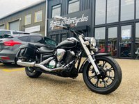 USED 2010 59 YAMAHA XVS950 MIDNIGHT STAR - FINANCE AVAILABLE - ALL TYPES OF CREDIT ACCEPTED WITH SADDLE BAGS / PANNIERS