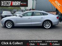 USED 2014 64 AUDI A5 2.0 SPORTBACK TDI SE TECHNIK 5d 174 BHP 2 OWNERS FROM BRAND NEW + FULL AUDI SERVICE HISTORY + MASSIVE FACTORY SPEC + FULL SERVICE + 1 YR MOT