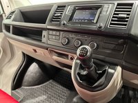 USED 2016 16 VOLKSWAGEN TRANSPORTER 2.0 T32 TDI KOMBI HIGHLINE BMT 138 BHP Striking Candy White, Double Side Slide Doors, Black / Red 6 Seater