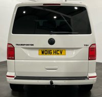USED 2016 16 VOLKSWAGEN TRANSPORTER 2.0 T32 TDI KOMBI HIGHLINE BMT 138 BHP Striking Candy White, Double Side Slide Doors, Black / Red 6 Seater