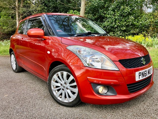 2011 61 Suzuki Swift 1.2 SZ4 3d 94 BHP KEYLESS//AIRCON//ALLOYS//BLUETOOTH//SATNAV//REAR PARKING CAMERA AND SENSORS//GREAT SERVICE HISTORY //35 POUND ROAD TAX