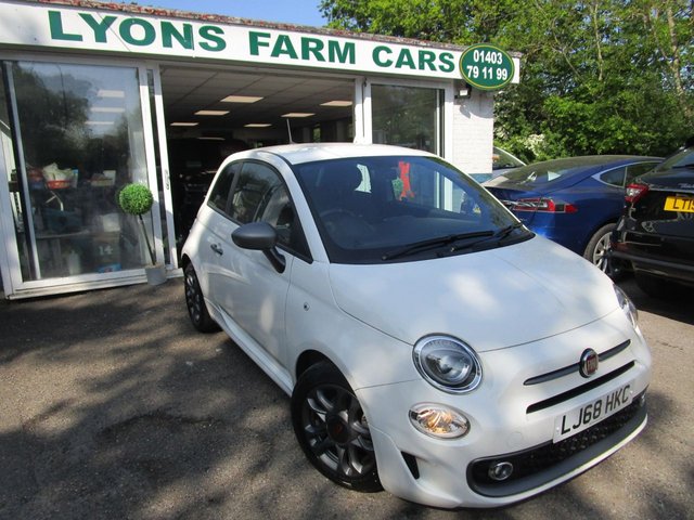 2018 68 Fiat 500 0.9 TWINAIR S (SPORT) DUALOGIC 3d 85 BHP NEW SHAPE AUTOMATIC