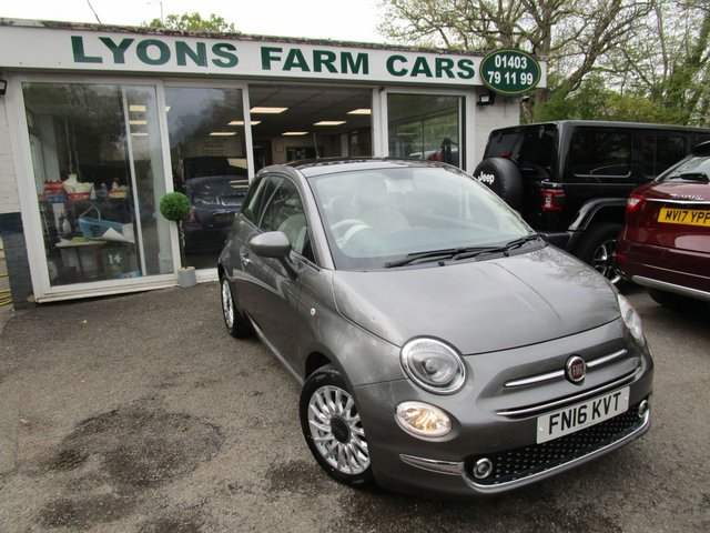 2016 16 Fiat 500 1.2 LOUNGE 3d 69 BHP NEW SHAPE