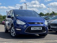 USED 2014 14 FORD S-MAX 1.6 TITANIUM TDCI S/S 5d 115 BHP FRONT AND REAR PARKING AID +  CRUISE COTNROL +  DAB RADIO +  REVERSING CAMERA +  CLIMATE CONTROL +  START STOP +  QUICKCLEAR WINDSCREEN +  SAT NAV +  BLUETOOTH +  17" ALLOYS +  PRIVACY SCREEN +