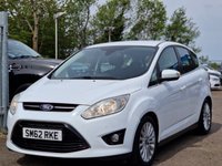 USED 2012 62 FORD C-MAX 1.6 TITANIUM TDCI 5d 114 BHP CRUISE CONTROL +  17 INCH ALLOY WHEELS +  AUTOMATIC LIGHTS +  DUAL ZONE CLIMATE CONTROL +  KEYLESS START +  BLUETOOTH +  AUX +  USB +  DAB RADIO+  REAR PARKING SENSORS +  TRACTION CONTROL ++