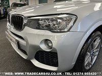 USED 2017 67 BMW X3 XDRIVE20D M SPORT 8 SPEED AUTO EURO 6 UK DELIVERY FLAT FEE &pound;175 (SUBJECT TO DEAL)*OVER 100 IMAGES ON OUR WEBSITE*BESPOKE FINANCE ARRANGED*PART EXCHANGE WELCOME*ALL VEHICLES HPI CLEAR
