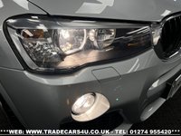 USED 2017 67 BMW X3 XDRIVE20D M SPORT 8 SPEED AUTO EURO 6 UK DELIVERY FLAT FEE &pound;175 (SUBJECT TO DEAL)*OVER 100 IMAGES ON OUR WEBSITE*BESPOKE FINANCE ARRANGED*PART EXCHANGE WELCOME*ALL VEHICLES HPI CLEAR