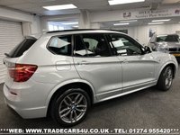 USED 2017 67 BMW X3 XDRIVE20D M SPORT 8 SPEED AUTO EURO 6 UK DELIVERY FLAT FEE &pound;175 (SUBJECT TO DEAL)*OVER 100 IMAGES ON OUR WEBSITE*BESPOKE FINANCE ARRANGED*PART EXCHANGE WELCOME*ALL VEHICLES HPI CLEAR