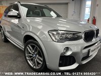 USED 2017 67 BMW X3 XDRIVE20D M SPORT 8 SPEED AUTO EURO 6 UK DELIVERY FLAT FEE &pound;175 (SUBJECT TO DEAL)*OVER 100 IMAGES ON OUR WEBSITE*BESPOKE FINANCE ARRANGED*PART EXCHANGE WELCOME*ALL VEHICLES HPI CLEAR