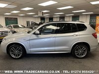 USED 2017 67 BMW X3 XDRIVE20D M SPORT 8 SPEED AUTO EURO 6 UK DELIVERY FLAT FEE &pound;175 (SUBJECT TO DEAL)*OVER 100 IMAGES ON OUR WEBSITE*BESPOKE FINANCE ARRANGED*PART EXCHANGE WELCOME*ALL VEHICLES HPI CLEAR