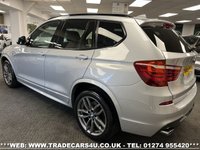 USED 2017 67 BMW X3 XDRIVE20D M SPORT 8 SPEED AUTO EURO 6 UK DELIVERY FLAT FEE &pound;175 (SUBJECT TO DEAL)*OVER 100 IMAGES ON OUR WEBSITE*BESPOKE FINANCE ARRANGED*PART EXCHANGE WELCOME*ALL VEHICLES HPI CLEAR