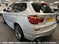 USED 2017 67 BMW X3 XDRIVE20D M SPORT 8 SPEED AUTO EURO 6 UK DELIVERY FLAT FEE &pound;175 (SUBJECT TO DEAL)*OVER 100 IMAGES ON OUR WEBSITE*BESPOKE FINANCE ARRANGED*PART EXCHANGE WELCOME*ALL VEHICLES HPI CLEAR