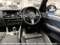 USED 2017 67 BMW X3 XDRIVE20D M SPORT 8 SPEED AUTO EURO 6 UK DELIVERY FLAT FEE &pound;175 (SUBJECT TO DEAL)*OVER 100 IMAGES ON OUR WEBSITE*BESPOKE FINANCE ARRANGED*PART EXCHANGE WELCOME*ALL VEHICLES HPI CLEAR