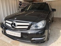 USED 2014 64 MERCEDES-BENZ C-CLASS 2.1 C250 CDI AMG SPORT EDITION PREMIUM PLUS 2d+PANORAMIC SUNROOF+TOW BAR+REVERSE CAMERA 2 KEYS+HISTORY+CLIMATE+HALF LEATHER HEATED SEATS+NAVIGATION+PANORAMIC SUNROOF+CRUISE+REVERSE CAMERA+ALLOYS+BLUETOOTH+MEDIA+USB+AUX+DAB