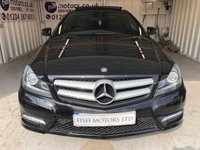 USED 2014 64 MERCEDES-BENZ C-CLASS 2.1 C250 CDI AMG SPORT EDITION PREMIUM PLUS 2d+PANORAMIC SUNROOF+TOW BAR+REVERSE CAMERA 2 KEYS+HISTORY+CLIMATE+HALF LEATHER HEATED SEATS+NAVIGATION+PANORAMIC SUNROOF+CRUISE+REVERSE CAMERA+ALLOYS+BLUETOOTH+MEDIA+USB+AUX+DAB