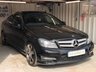 USED 2014 64 MERCEDES-BENZ C-CLASS 2.1 C250 CDI AMG SPORT EDITION PREMIUM PLUS 2d+PANORAMIC SUNROOF+TOW BAR+REVERSE CAMERA 2 KEYS+HISTORY+CLIMATE+HALF LEATHER HEATED SEATS+NAVIGATION+PANORAMIC SUNROOF+CRUISE+REVERSE CAMERA+ALLOYS+BLUETOOTH+MEDIA+USB+AUX+DAB