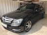 USED 2014 64 MERCEDES-BENZ C-CLASS 2.1 C250 CDI AMG SPORT EDITION PREMIUM PLUS 2d+PANORAMIC SUNROOF+TOW BAR+REVERSE CAMERA 2 KEYS+HISTORY+CLIMATE+HALF LEATHER HEATED SEATS+NAVIGATION+PANORAMIC SUNROOF+CRUISE+REVERSE CAMERA+ALLOYS+BLUETOOTH+MEDIA+USB+AUX+DAB