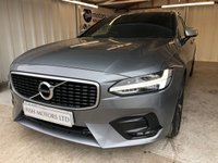 USED 2018 18 VOLVO V90 2.0 D4 R-DESIGN 5d 188 BHP 2 KEYS+FSH+1 FORMER KEEPER+HALF LEATHER HEATED SEATS+NAVIGATION+CRUISE+AIR CON+PARKING SENSORS+ALLOYS+PRIVACY GLASS+MEDIA+USB+AUX+DAB
