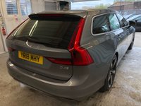USED 2018 18 VOLVO V90 2.0 D4 R-DESIGN 5d 188 BHP 2 KEYS+FSH+1 FORMER KEEPER+HALF LEATHER HEATED SEATS+NAVIGATION+CRUISE+AIR CON+PARKING SENSORS+ALLOYS+PRIVACY GLASS+MEDIA+USB+AUX+DAB