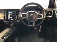 USED 2018 18 VOLVO V90 2.0 D4 R-DESIGN 5d 188 BHP 2 KEYS+FSH+1 FORMER KEEPER+HALF LEATHER HEATED SEATS+NAVIGATION+CRUISE+AIR CON+PARKING SENSORS+ALLOYS+PRIVACY GLASS+MEDIA+USB+AUX+DAB