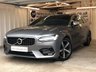 USED 2018 18 VOLVO V90 2.0 D4 R-DESIGN 5d 188 BHP 2 KEYS+FSH+1 FORMER KEEPER+HALF LEATHER HEATED SEATS+NAVIGATION+CRUISE+AIR CON+PARKING SENSORS+ALLOYS+PRIVACY GLASS+MEDIA+USB+AUX+DAB